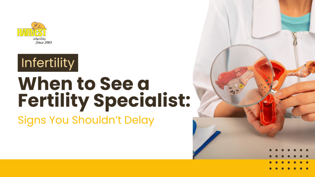 When to See a Fertility Specialist Signs You Shouldn’t Delay