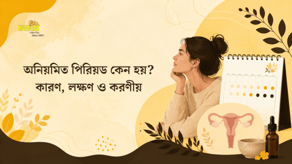 অনিয়মিত পিরিয়ড কেন হয় কারণ, লক্ষণ ও করণীয়.png