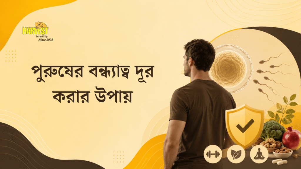 পুরুষের বন্ধ্যাত্ব দূর করার উপায়