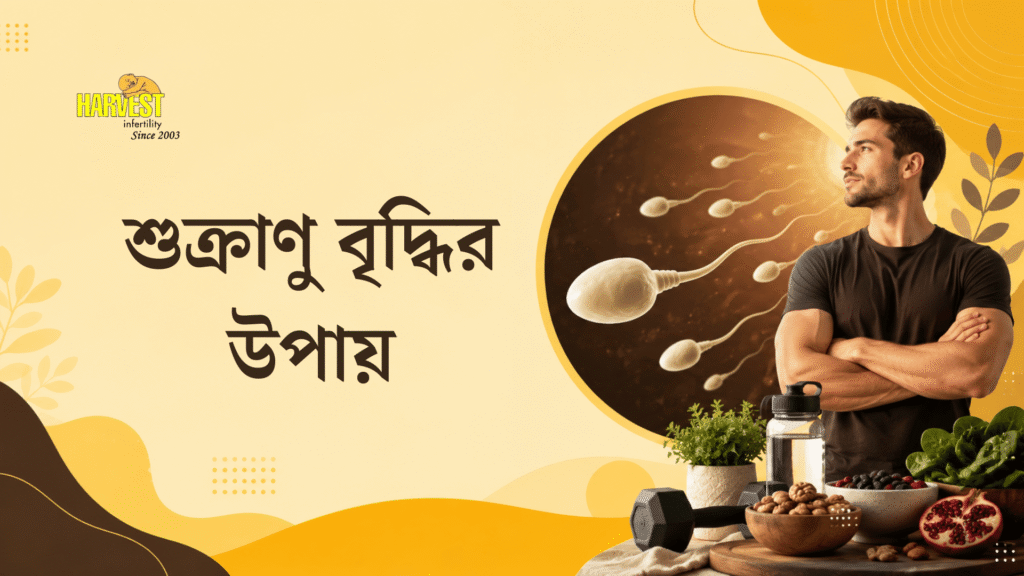 শুক্রাণু বৃদ্ধির উপায়