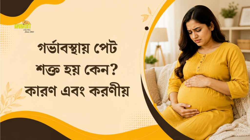 গর্ভাবস্থায় পেট শক্ত হয় কেন? কারণ এবং করণীয়