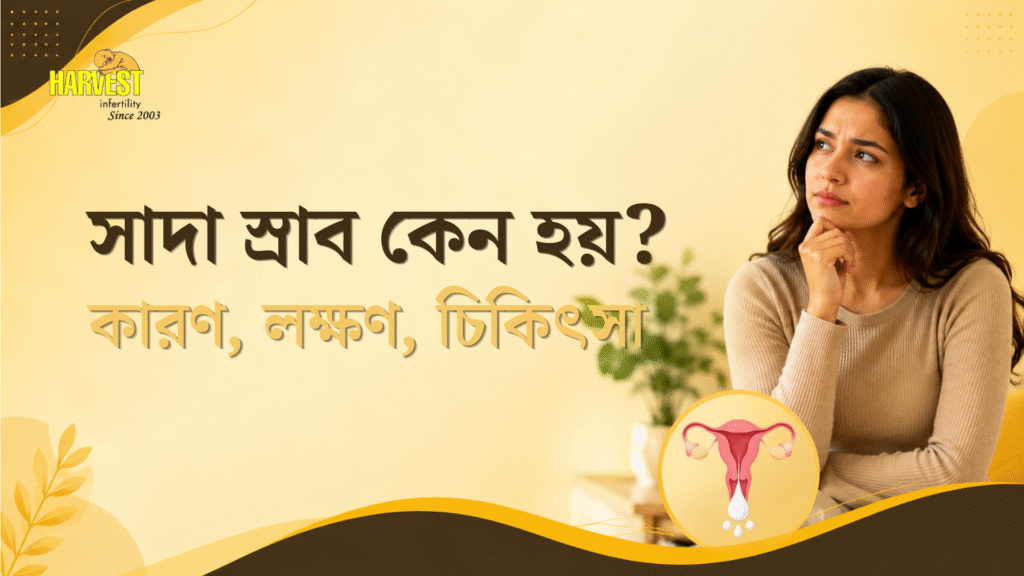 সাদা স্রাব কেন হয়? কারণ, লক্ষণ, চিকিৎসা