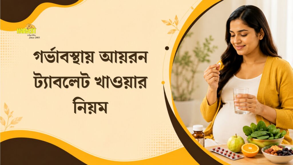গর্ভাবস্থায় আয়রন ট্যাবলেট খাওয়ার নিয়ম