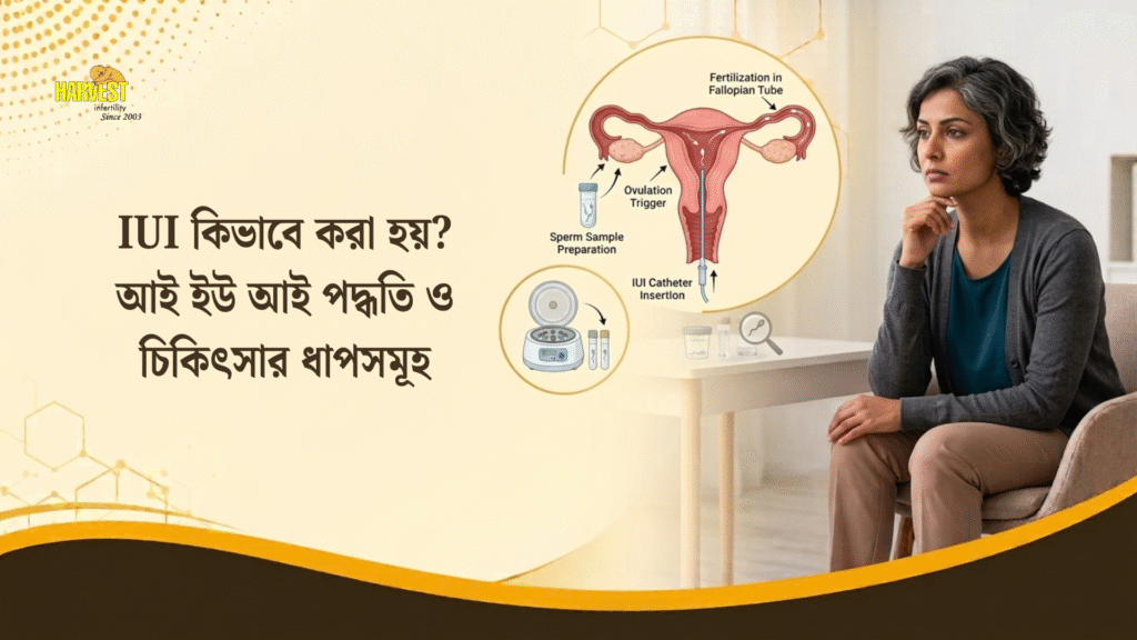 IUI কিভাবে করা হয়? আই ইউ আই পদ্ধতি ও চিকিৎসার ধাপসমূহ