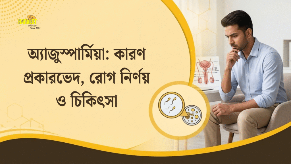 অ্যাজুস্পার্মিয়া কারণ প্রকারভেদ, রোগ নির্ণয় ও চিকিৎসা